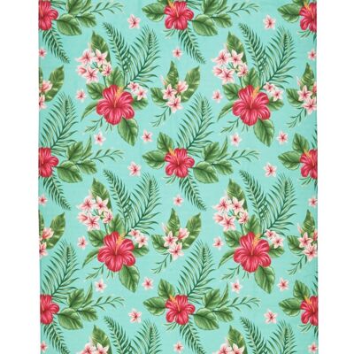 CASE PINK FLOWERS beach towel 90x180cm