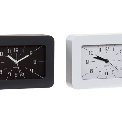 RELOJ DESPERTADOR PVC 18X5X12,5 2 SURT. RE181571