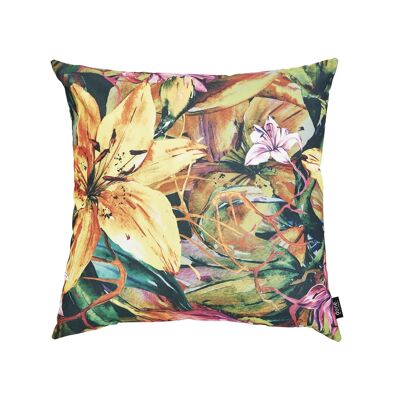 OUTDOOR CUSHION YELLOW LILY including inlet 65x65cm