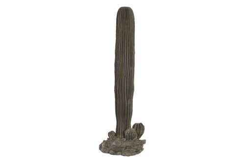 FIGURA RESINA 29,5X24X82,5 CACTUS GRIS RF147989