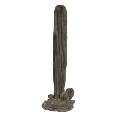 FIGURA RESINA 29,5X24X82,5 CACTUS GRIS RF147989