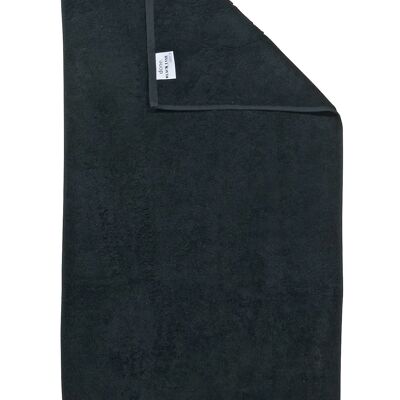 Serviette BLACK LINE STONE SKULL 50x100cm Noir