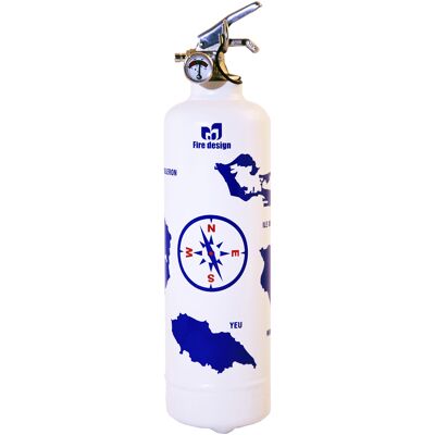 Fire extinguisher - Atlantic white