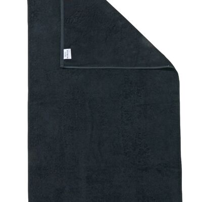 BLACK LINE STONE STAR shower towel 30x50cm Black