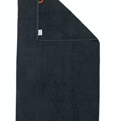 Toalla de ducha BLACK LINE STONE MR 30x50cm Negro
