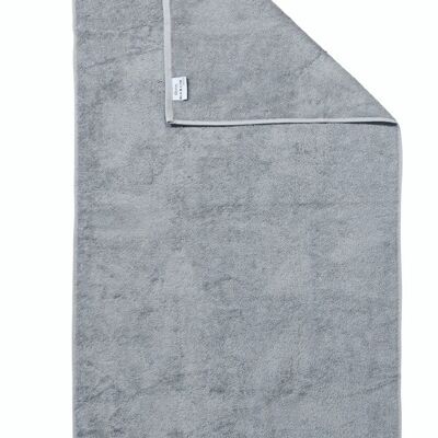 Serviette de douche BLACK LINE STONE MRS 70x140cm Argent