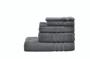 Gant de toilette DAILY UNI 15x20cm anthracite 2