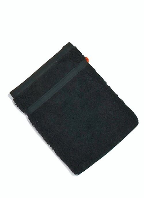 DAILY UNI Waschhandschuh 15x20cm Black