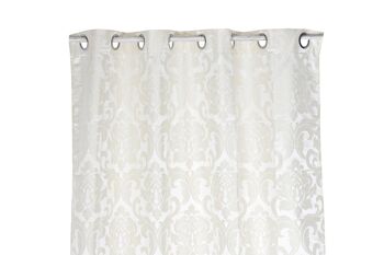 RIDEAU POLYESTER 140X270 180 G/M2. BEIGE TD175924 1