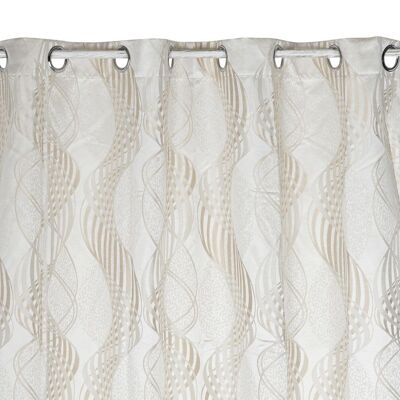POLYESTER CURTAIN 140X270 180 GSM. BEIGE TD175932