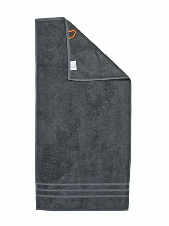 Serviette DAILY UNI 50x100cm anthracite 1