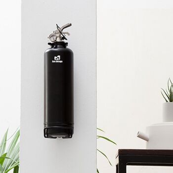 Whiskey noir/blanc Extincteur/ Fire extinguisher / Feuerlöscher 4