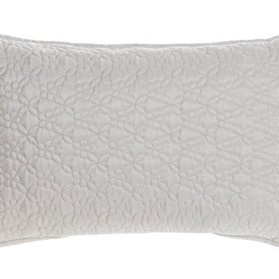 COUSSIN POLYESTER 60X10X40 400 GR. FLEUR BRODÉE TX181454