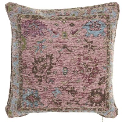 POLYESTER COTTON CUSHION 45X12X45 800 GR. PALE PINK TX183242