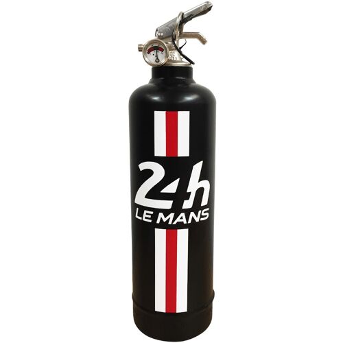 Extincteur Design Voiture - 24H Du Mans bandeau noir