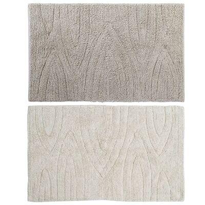 TAPIS COTON 80X50X2 1300 G/M² K 2 ASSORTIS. TX185193