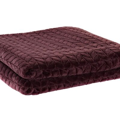 COPERTA POLIESTERE 130X170X2 250 G/M2 BASIC MALVA TX185503