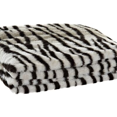 POLYESTER BLANKET 130X170X2 330 GSM, WILD TX185516