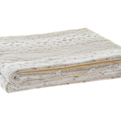 COUVERTURE POLYESTER 150X200X2 485 G/M², BEIGE SAUVAGE TX186040
