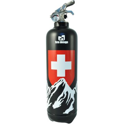 Fire extinguisher - Small Swiss black