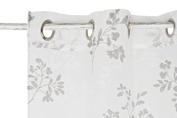 RIDEAU METAL POLYESTER 140X270 110 G/M2 ABAT-JOUR TX191909 3