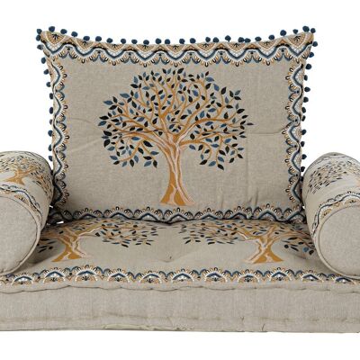 POLTRONA SET 4 COTONE 88X53X8 ALBERO CONSUMO TX192723