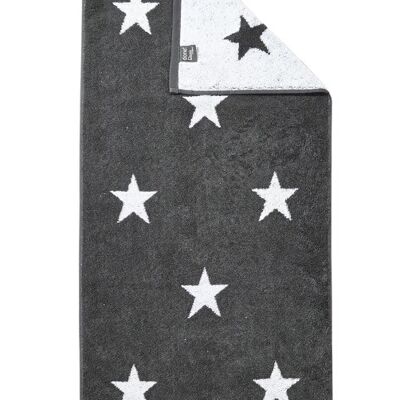 DAILY SHAPES STARS towel 50x100cm Anthracite/Bright White
