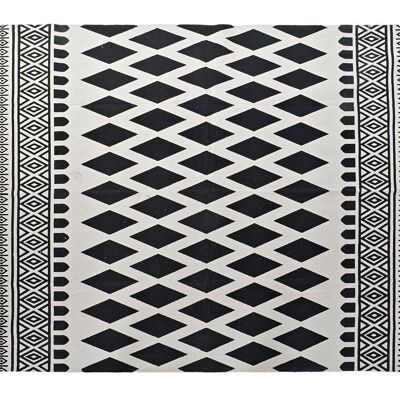 TAPIS COTON 160X250X0,7 1000 GSM ROMBOS TX192807