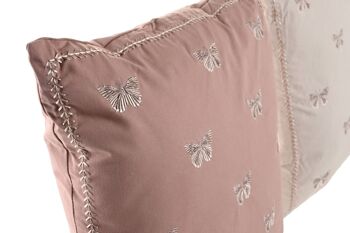 COUSSIN POLYESTER 45X10X45 550 GR. ASSORTIMENT DE 2 PAPILLONS. TX192925 2