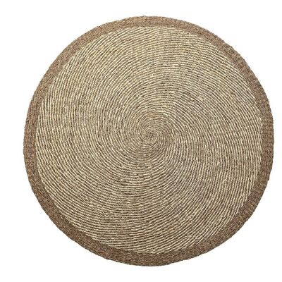 ALFOMBRA SEAGRASS FIBRA MAIZ 150X1X150 BEIGE TX194336