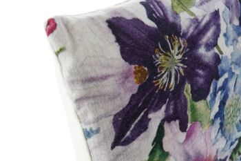 COUSSIN EN COTON 50X10X30 400 GR. FLEURS DE VELOURS TX194855 2