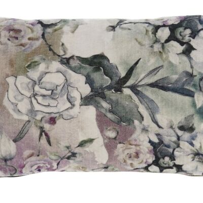 COUSSIN EN COTON 50X10X30 400 GR. FLEURS DE VELOURS TX194859