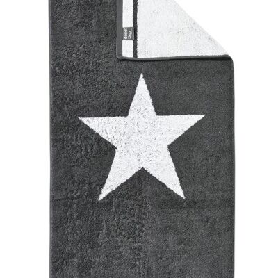 DAILY SHAPES 1STAR towel 50x100cm Anthracite/Bright White