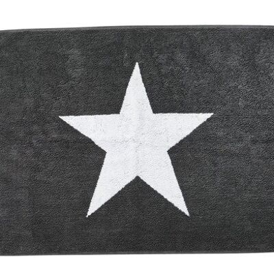DAILY SHAPES 1STAR Bath Mat 50x70cm Anthracite/Bright White