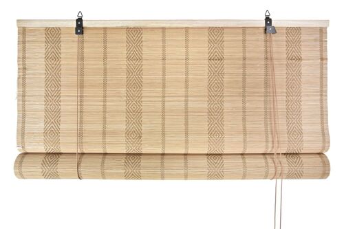 ESTOR BAMBU 90X3X175 IKAT NATURAL MARRON CLARO TX196811