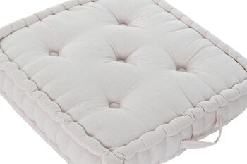 COUSSIN POLYESTER COTON 60X60X13 4.2 KG 3 ASSORTIMENTS. TX197003 2