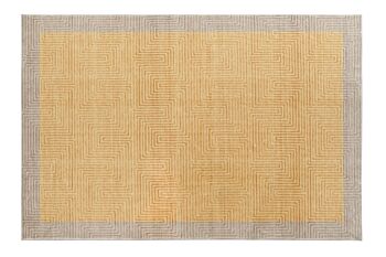 TAPIS POLYESTER 160X230X0,7 600 G/M2 JAUNE TX197056 1