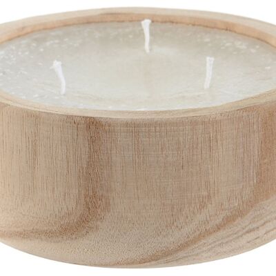 PINE WAX CANDLE 20X20X8 560 GR. NATURAL BROWN VE186318