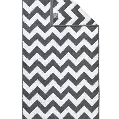 DAILY SHAPES ZIGZAG Towel 50x100cm Anthracite/Bright White
