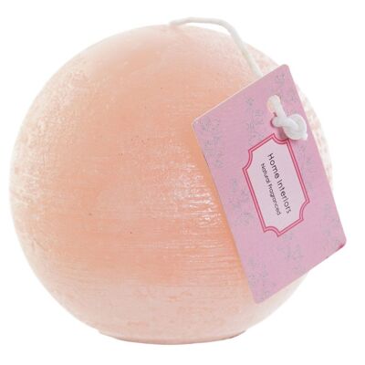 WAX CANDLE 7.5X7.5X7.5 188 GR, 35 HOURS PINK VE190638