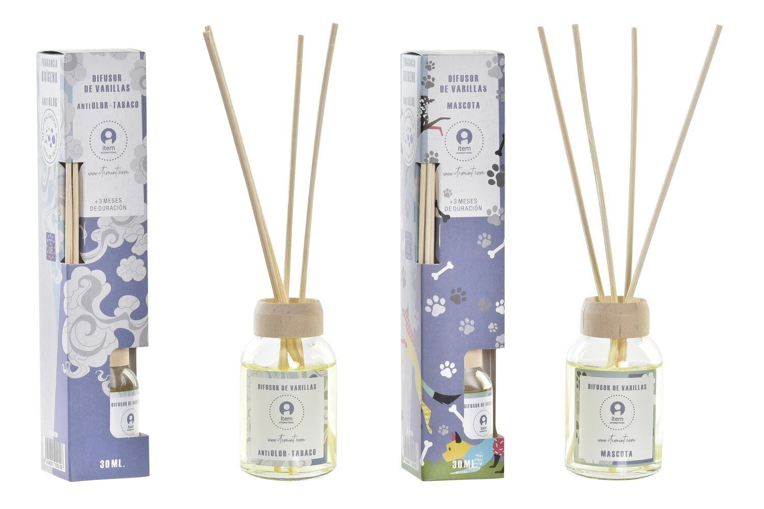 MIKADO DEODORANTE PER AMBIENTE CRISTALLO 4X4X20 30 ML, ANTIODORE VE192910