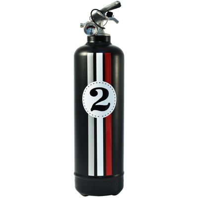 Sports design fire extinguisher - Entre 2 Retros Fangio black