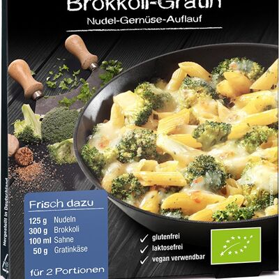 BIO Beltane Biofix broccoli gratin tray of 10