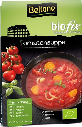 BIO Beltane Biofix Soupe aux Tomates 10er Plateau