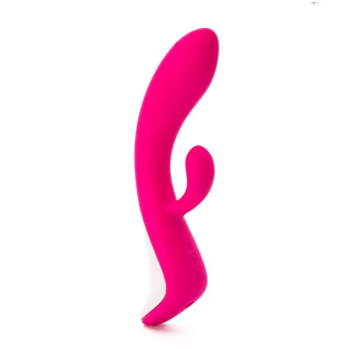 Vibrador conejito con movimiento 45 º Mila Fucsia