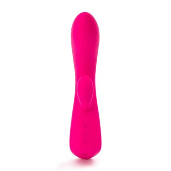 Vibromasseur rabbit avec mouvement à 45º Mila Fuchsia 3