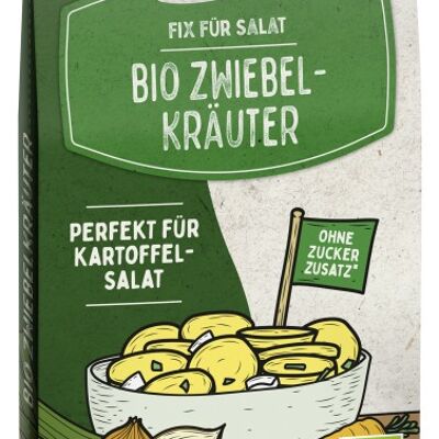 BIO Beltane Fix für Salat Zwiebelkräuter 10er Tray