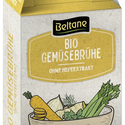 Recharge de bouillon de légumes BIO Beltane plateau 6er