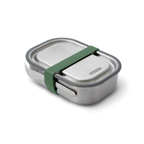 BLACK + BLUM Lunch Box Acciaio Large Oliva