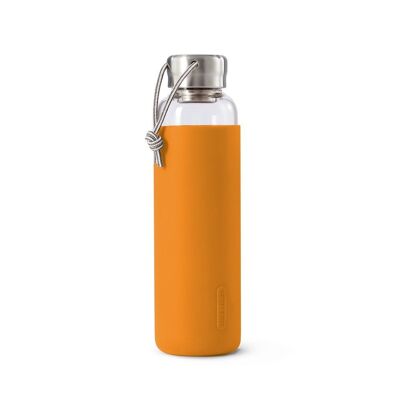 BLACK + BLUM Bouteille d'eau en verre 600 ml Orange